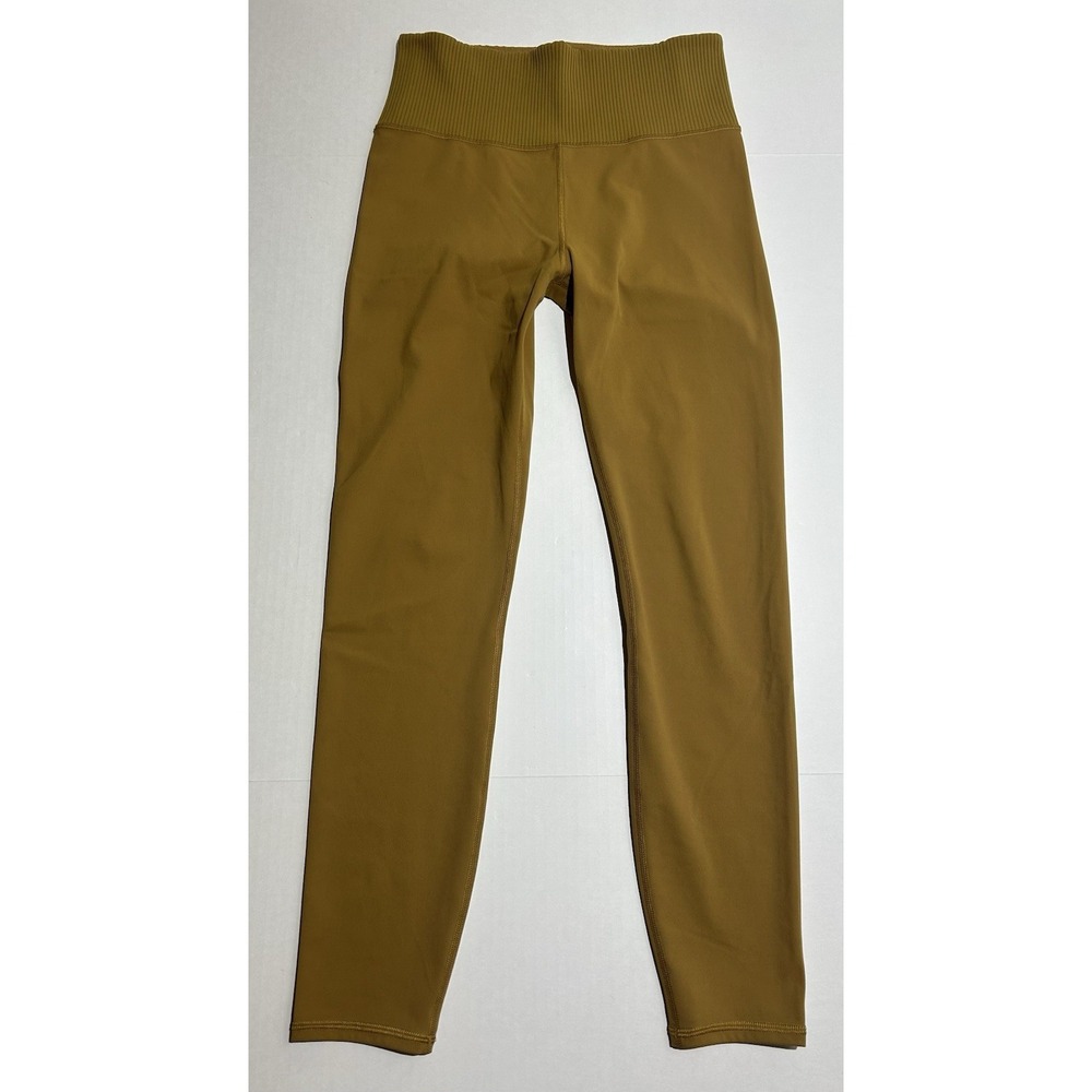 Vuori Rib Studio Leggings Womens Size Large High Rise Performance Athleisure EUC